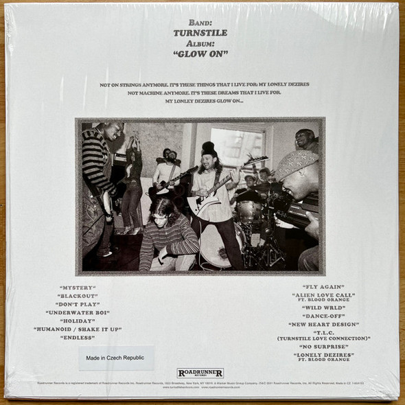 TURNSTILE - Glow On--Vinyl LP-Brand New/Still sealed_LAS08251182