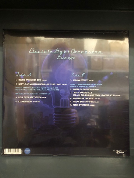 ELECTRIC LIGHT ORCHESTRA - Live 1972--Vinyl LP-Brand New/Still sealed_LAS08251046