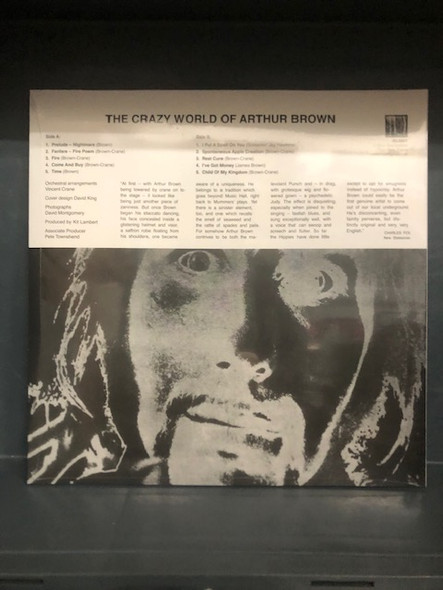 CRAZY WORLD OF ARTHUR BROWN - The Crazy World Of Arthur Brown (Coloured Vinyl)--Vinyl LP-Brand New/Still sealed_LAS08251031