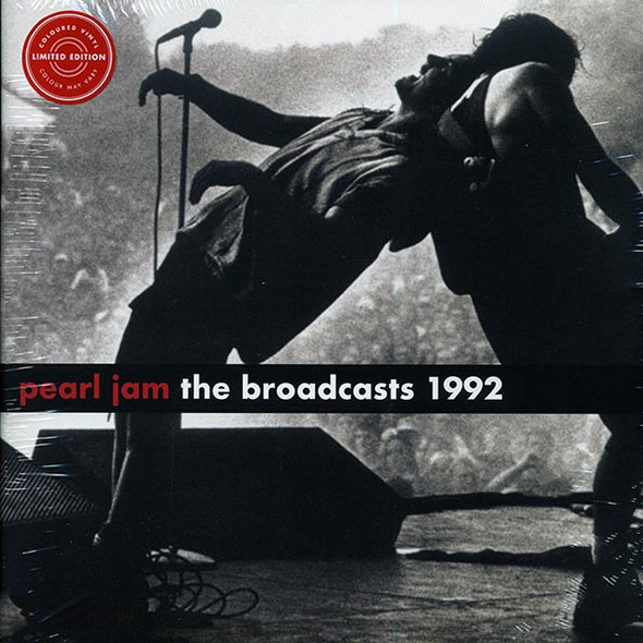 Pearl Jam - The Broadcasts 1992 (Limited edition; 1000 copies made) (2xLP Set) (Colored vinyl (red)) (Gatefold Jacket)--Vinyl LP-Brand New/Still sealed_MIL202508_121