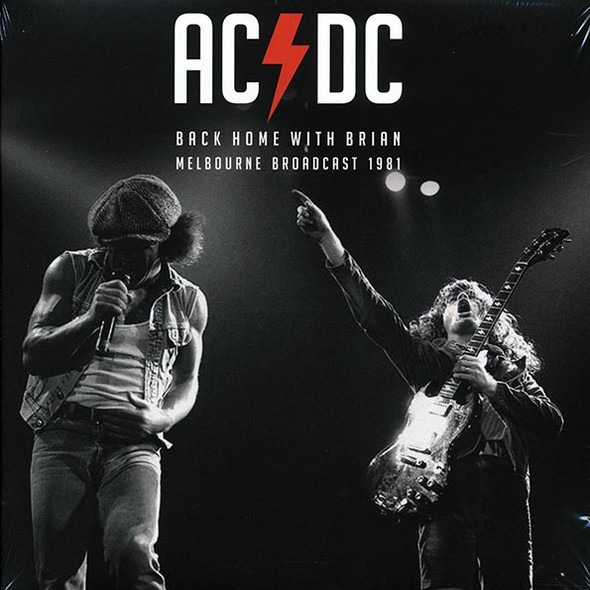 AC/DC - Back Home With Brian: Melbourne Broadcast 1981 (2xLP Set) (Colored vinyl (white)) (Gatefold Jacket)--Vinyl LP-Brand New/Still sealed_MIL202508_100