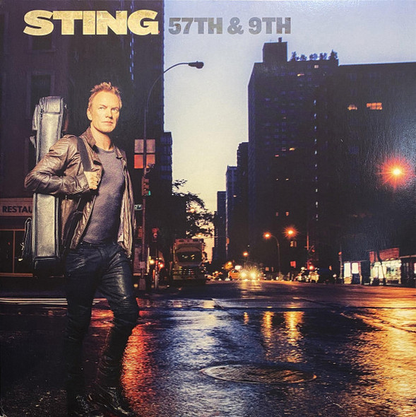 Sting - 57th & 9th (Colored vinyl (blue)) (Gatefold Jacket)--Vinyl LP-Brand New/Still sealed_MIL202508_127