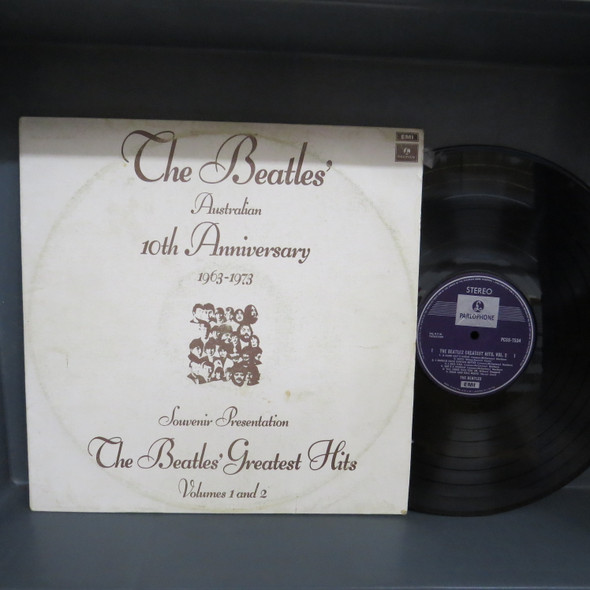 The Beatles-Greatest Hits Volume 1 And 2-VINYL LP-USED-SHLP170425_7329