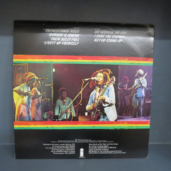 Bob Marley & The Wailers-Live!-VINYL LP-USED-SHLP170425_7332