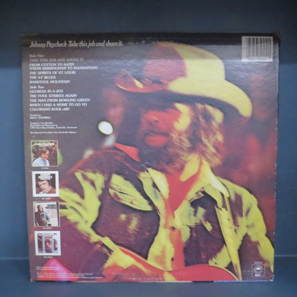 Johnny Paycheck-Take This Job And Shove It-VINYL LP-USED-SHLP170425_7356