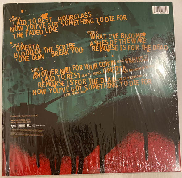 LAMB OF GOD - Ashes Of The Wake (20th Anniversary Edition)--Vinyl LP-Brand New/Still sealed_LAS0925189