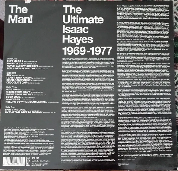 ISAAC HAYES - The Man! The Ultimate Isaac Hayes 1969 - 1977--Vinyl LP-Brand New/Still sealed_LAS0925170