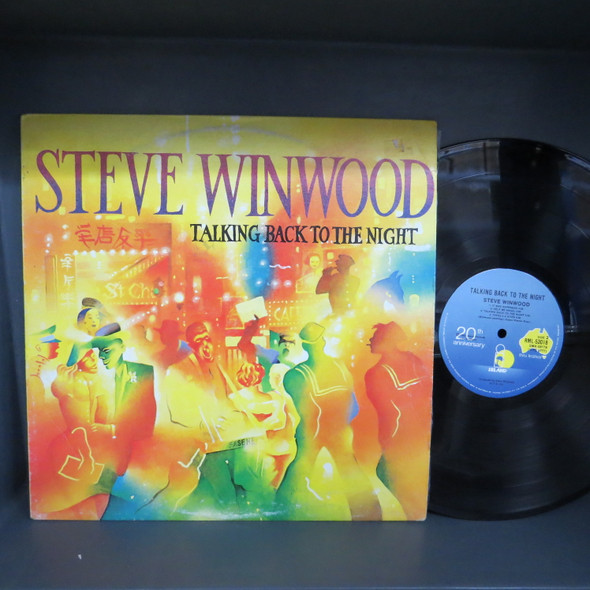 Steve Winwood-Talking Back To The Night-VINYL LP-USED-SHLP170425_7443