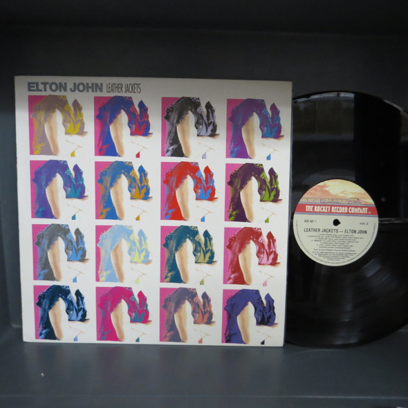 Elton John-Leather Jackets-VINYL LP-USED-SHLP170425_7456