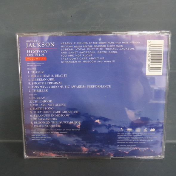 Michael Jackson-HIStory On Film Volume II-CD-USED-SHLP170425_7573