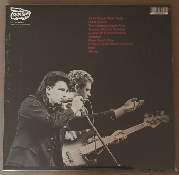 U2 - Bloody Bologna: Live At Teatro Tenda. Feb 5 1985 - Fm Broadcast--Vinyl LP-Brand New/Still sealed_LAS1125125