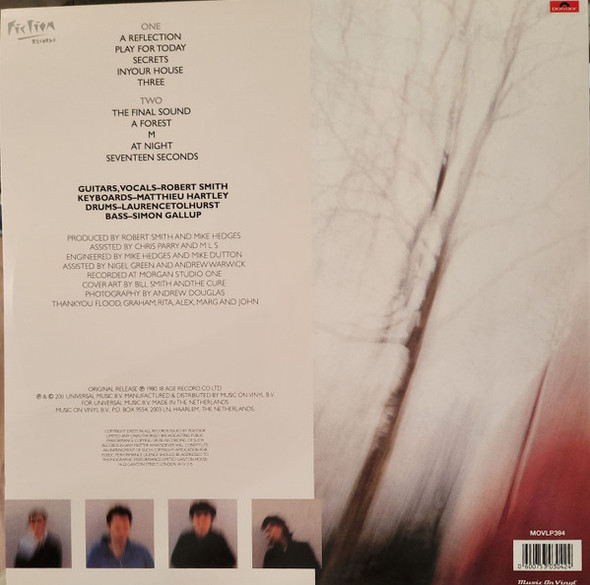CURE - Seventeen Seconds--Vinyl LP-Brand New/Still sealed_LAS1225184