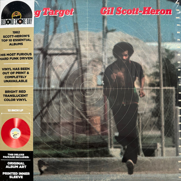 GIL SCOTT-HERON - Moving Target (Red Vinyl) (RSD 2025)--Vinyl LP-Brand New/Still sealed_LAS1225155