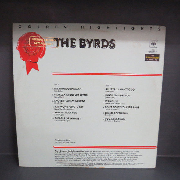 The Byrds-Golden Highlights-VINYL LP-USED-SHLP170425_7736