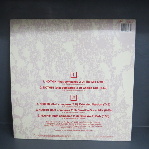 The Jacksons-Nothin (That Compares 2 U)-VINYL LP-USED-SHLP170425_7758