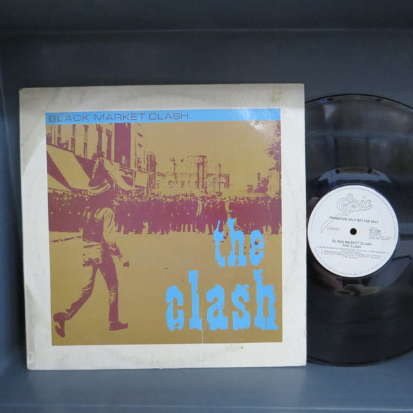 The Clash-Black Market Clash-Promo white label.-VINYL LP-USED-SHLP170425_7822