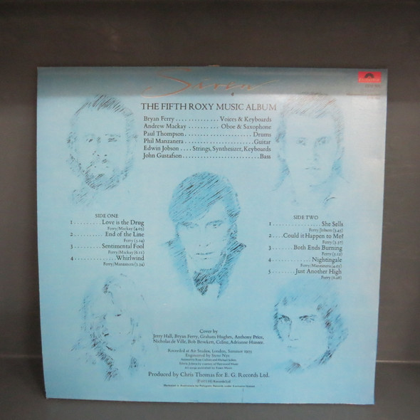 Roxy Music-Siren-VINYL LP-USED-SHLP170425_7834