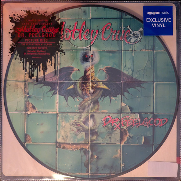 MOTLEY CRUE-Dr Feelgood (35th anniversary Pic Disc ) LP-Brand New-Still Sealed