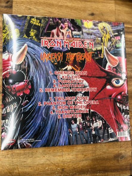 IRON MAIDEN - Unleash The Beast: Live At De Vereeniging Nijmegen. Netherlands. 28Th April 1981 - Fm Broadcast (Splatter Vinyl)--Vinyl LP-Brand New/Still sealed_LAS12252122