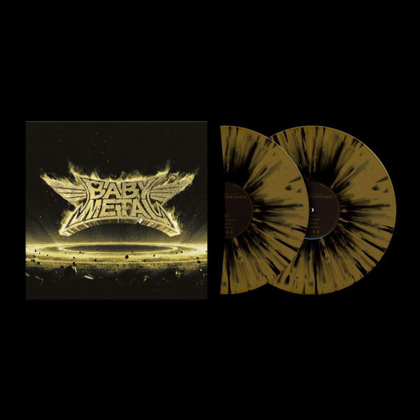 BABYMETAL - Metal Resistance (Gold/Black Splatter Vinyl)--Vinyl LP-Brand New/Still sealed_LAS12252185