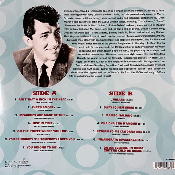 DEAN MARTIN - The Very Best Of Dean Martin--Vinyl LP-Brand New/Still sealed_LAS12252116