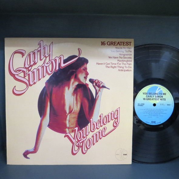 Carly Simon-You Belong To Me 16 Greatest Hits-VINYL LP-USED-SHLP170425_7870