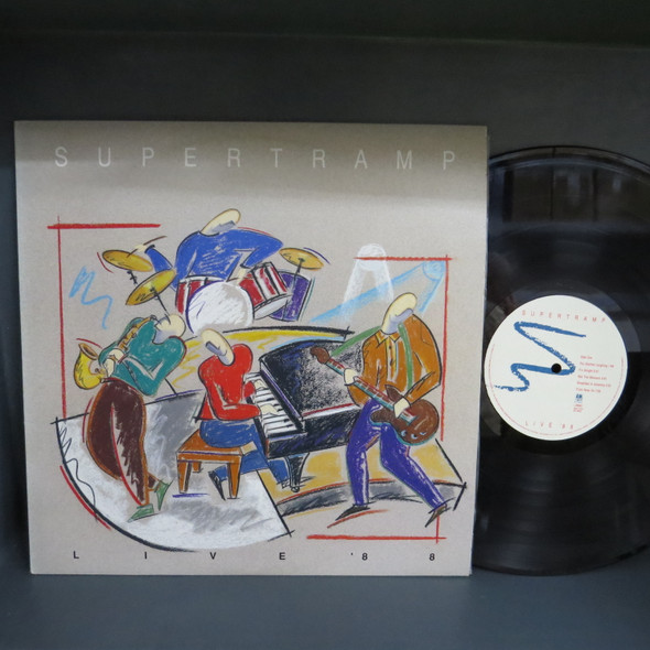 Supertramp-Live '88-VINYL LP-USED-SHLP170425_7882