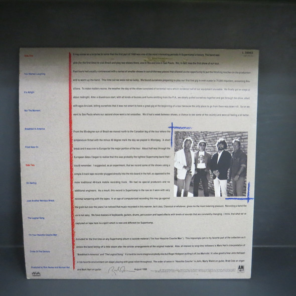 Supertramp-Live '88-VINYL LP-USED-SHLP170425_7882