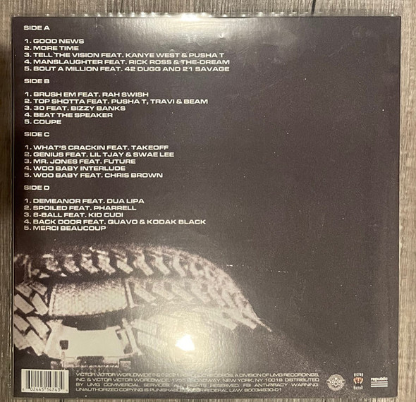 POP SMOKE / FAITH - Clear--Vinyl LP-Brand New/Still sealed_TTT01261034