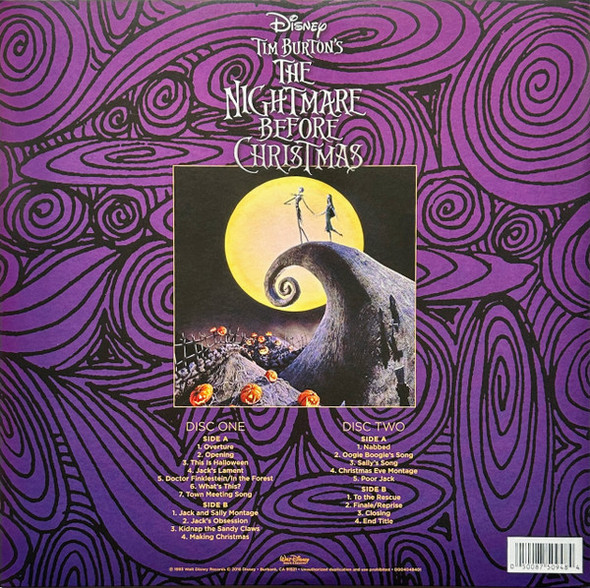 NIGHTMARE BEFORE CHRISTMAS/DANNY ELFMAN-TIM BURTON--Vinyl LP-Brand New/Still sealed_TTT01261042
