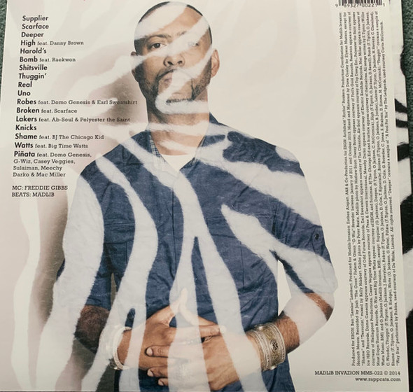 FREDDIE GIBBS & MADLIB - Pinata--Vinyl LP-Brand New/Still sealed_LAS0126227
