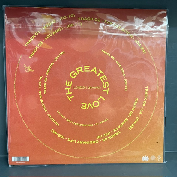 LONDON GRAMMAR - The Greatest Love--Vinyl LP-Brand New/Still sealed_LAS0226177
