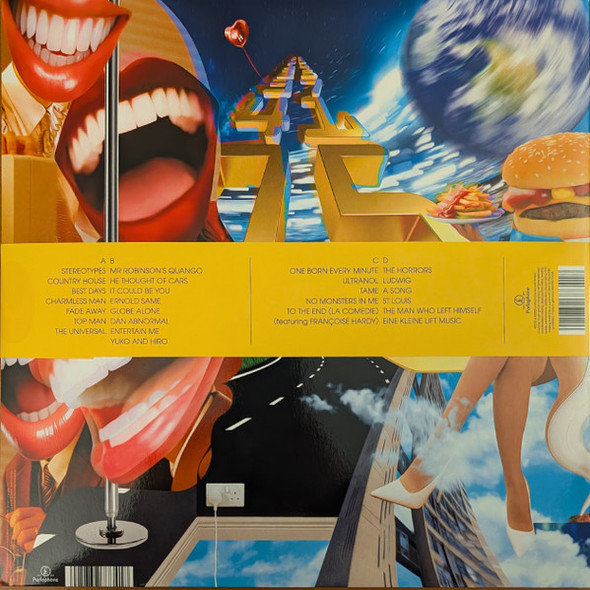 BLUR - The Great Escape (30th Anniversary Edition) (Yellow/Turquoise Vinyl)--Vinyl LP-Brand New/Still sealed_LAS0226213