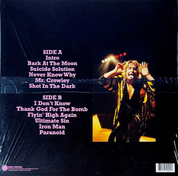 OZZY OSBOURNE - A Nameless Grave: Live At Kemper Arena. Kansas City. Mo 28Th April 1986 - Fm Broadcast--Vinyl LP-Brand New/Still sealed_LAS0226126