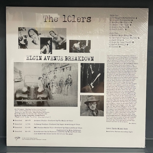 101ERS (The Clash-Joe Strummer)- Elgin Avenue Breakdown (Red Vinyl)--Vinyl LP-Brand New/Still sealed_LAS0226130