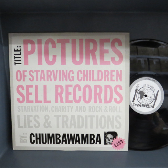 Chumbawamba-Pictures Of Starving Children Sell Records: Starvation, Charity And Rock & Roll - Lies & Traditions-VINYL LP-USED-SHLP170425_7904