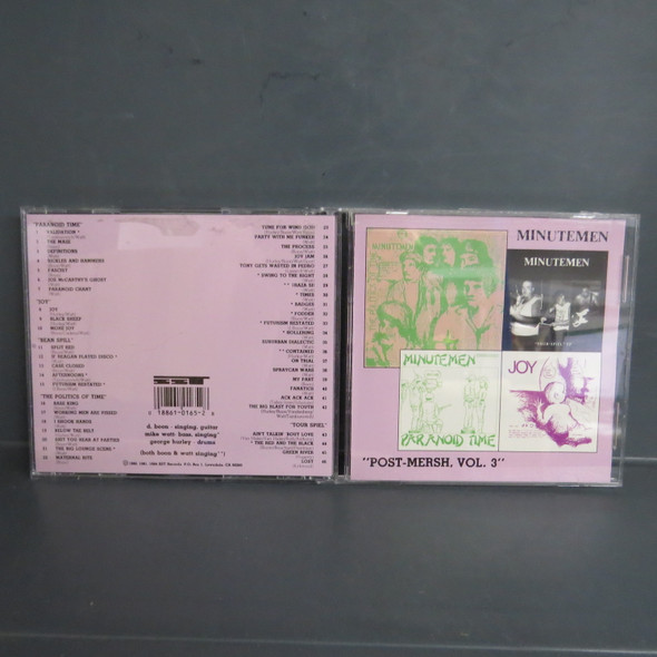 Minutemen-Post-Mersh, Vol. 3-CD-USED-SHLP170425_7951