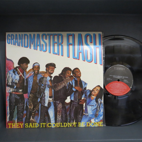 Grandmaster Flash-They Said It Couldn't Be Done-VINYL LP-USED-SHLP170425_8029