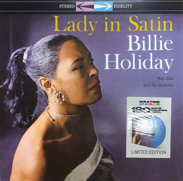BILLIE HOLIDAY - Lady In Satin (Limited Solid Blue Vinyl)--Vinyl LP-Brand New/Still sealed_LAS0326171