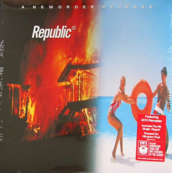 NEW ORDER - Republic--Vinyl LP-Brand New/Still sealed_LAS0426236