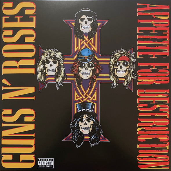 GUNS N' ROSES - Appetite For Destruction--Vinyl LP-Brand New/Still sealed_LAS0426238