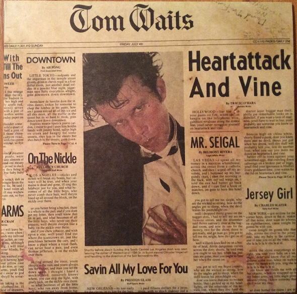 TOM WAITS - Heartattack And Vine--Vinyl LP-Brand New/Still sealed_LAS0426234