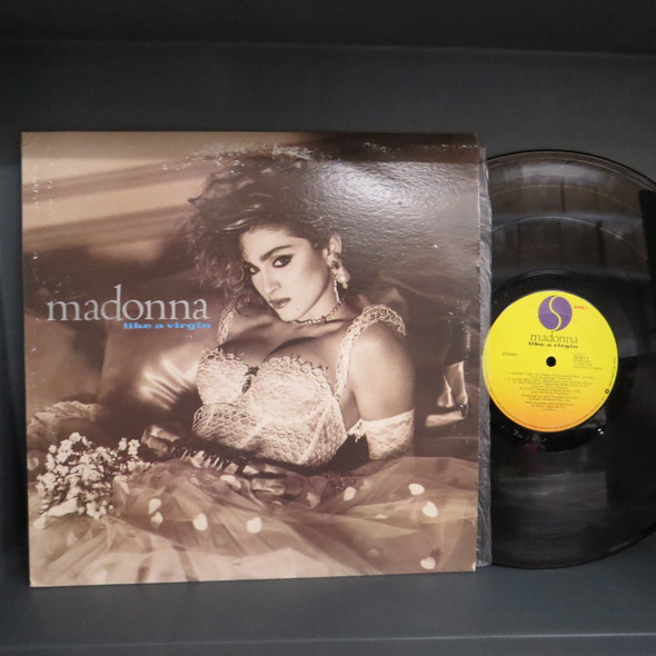 Madonna-Like A Virgin-VINYL LP-USED-Aussie 1984 press-SHLP170425_8081