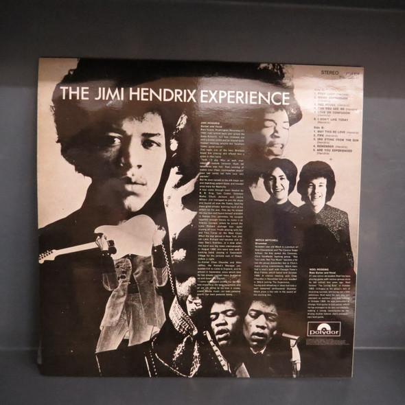 The Jimi Hendrix Experience-Are You Experienced-VINYL LP-USED-Aussie 1980 press-SHLP170425_8084