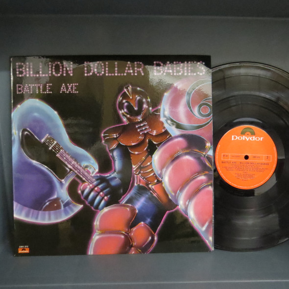 Billion Dollar Babies-Battle Axe-VINYL LP-USED-Aussie 1977 press-SHLP170425_8088