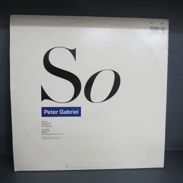 Peter Gabriel-So-VINYL LP-USED--SHLP170425_8100