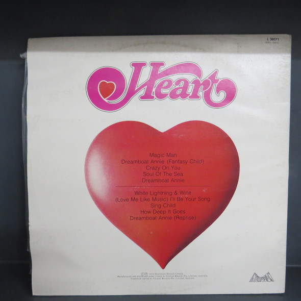 Heart-Dreamboat Annie-VINYL LP-USED--SHLP170425_8109