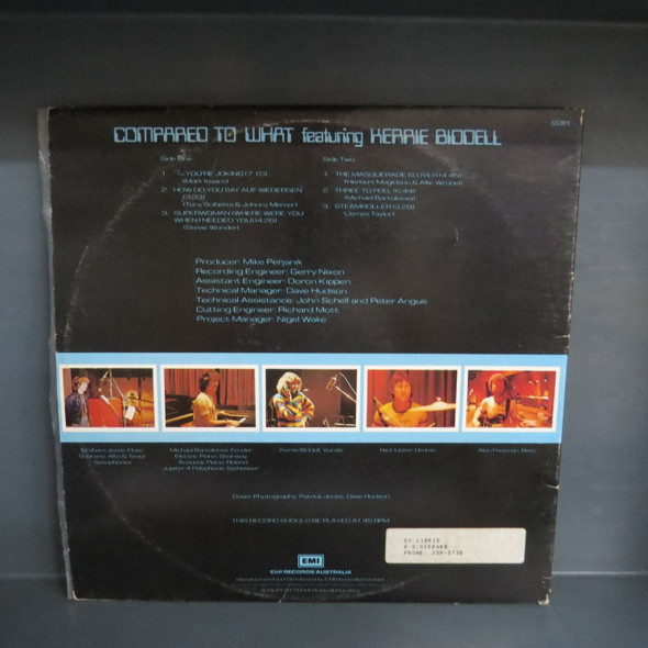 Kerrie Biddell, Compared To What-Compared To What Featuring Kerrie Biddell-VINYL LP-USED--SHLP170425_8149