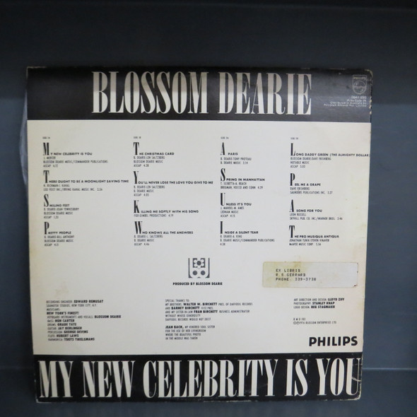 Blossom Dearie-My New Celebrity Is You - Volume III-VINYL LP-USED--SHLP170425_8151