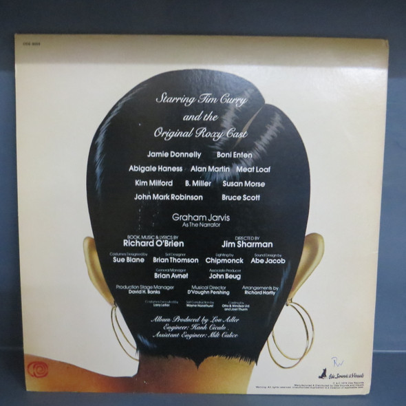 Various-The Rocky Horror Show (Starring Tim Curry And The Original Roxy Cast)-VINYL LP-USED--SHLP170425_8207